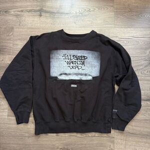 IMKING Raw Talent Black Pullover I’ll Sleep When I’m Dead Sweater Large Men